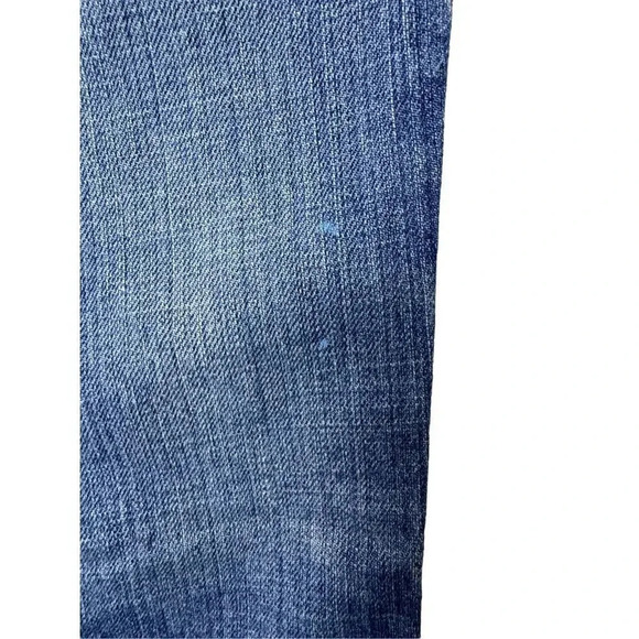 Abercrombie & Fitch Vintage Low Rise Straight Leg Jeans 0S Short Medium Wash 27W - Picture 7 of 7